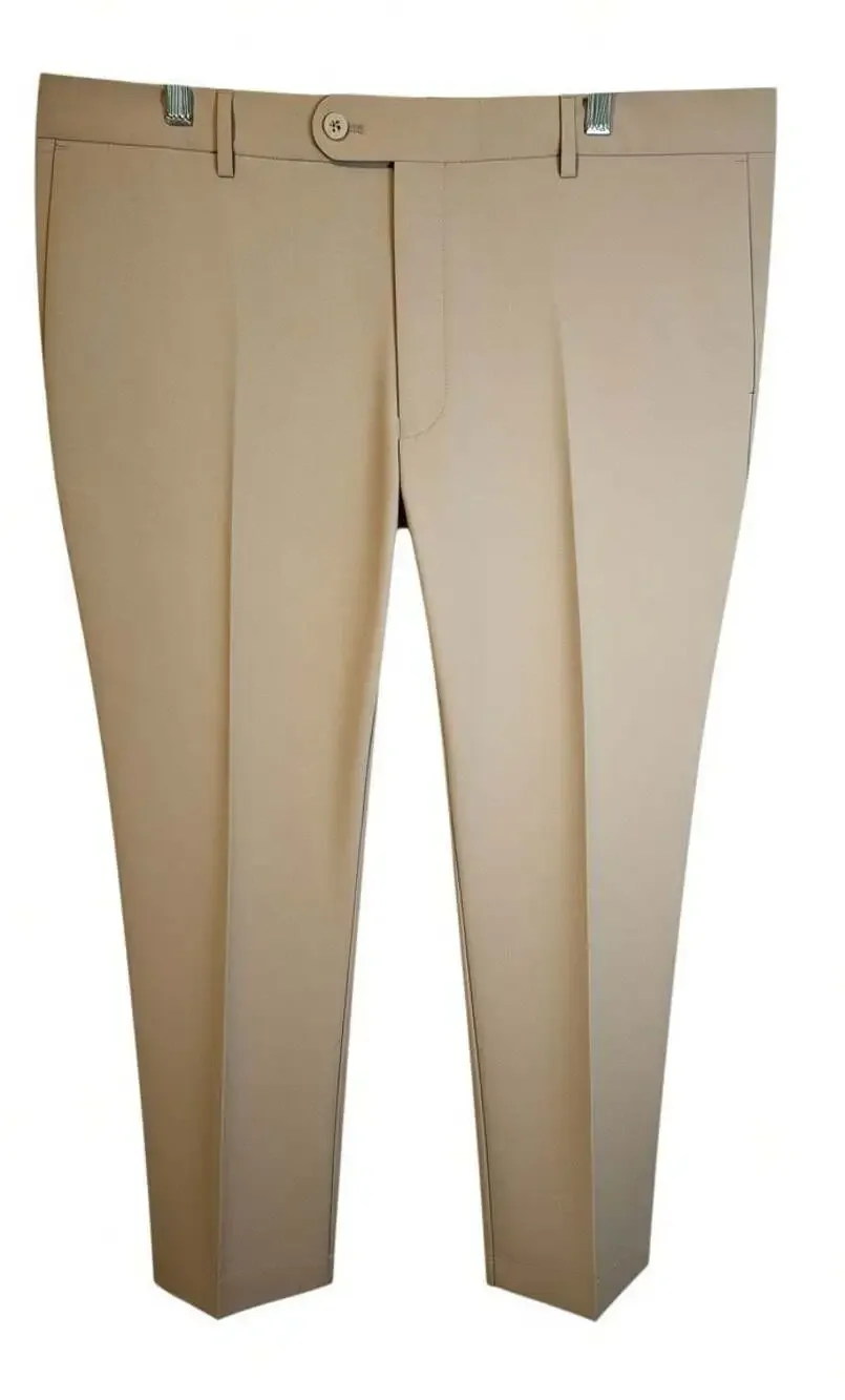 Peter Millar Crown Crafted Men's Khaki Tan Dress Pants Trousers Size 40/30